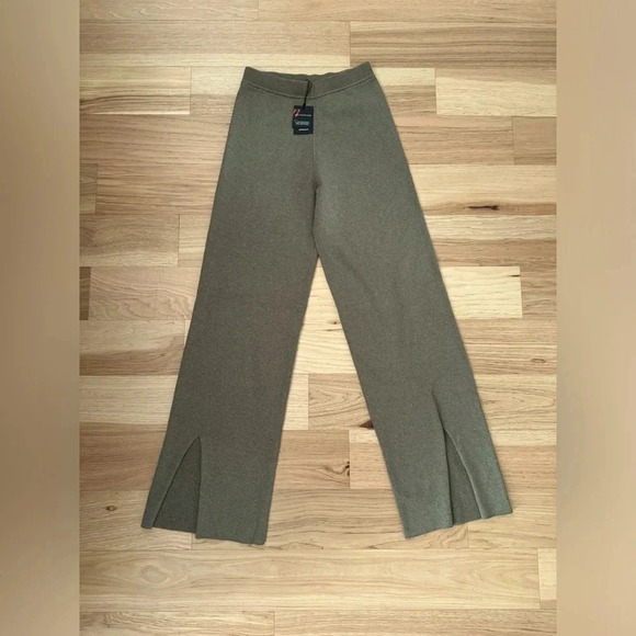 n:Philanthropy Faro Front Slit Wide Leg Pants Size S Lounge Pants Hand Crafted - Picture 4 of 11